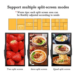 Màn hình quảng cáo kỹ thuật số LCD <span class=keywords><strong>Android</strong></span> 21,5 inch, dạng đứng, hình ảnh video, dạng ba lô, bảng quảng cáo di động cho quảng cáo tiếp thị khi đi bộ - Product Image 4