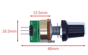 10K Potentiometer Module Adjustable Resistance Module Single-Turn Adjustable <strong>Analog</strong> <strong>Output</strong> <strong>0</strong>-5V <strong>Voltage</strong> - Product Image 3