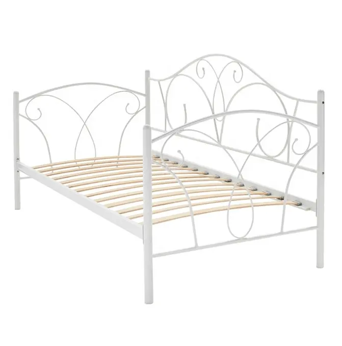 Sofá cama de hierro forjado, diseño moderno, cama de día