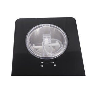 Ev uygulama LED dokunmatik ekran ile paslanmaz çelik ICM-15S ticari yumuşak taşınabilir dondurma makinesi meyve krem - Product Image 2