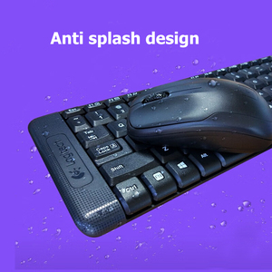Teclado y ratón inalámbrico Logitech Mk220 Marca Componentes informáticos Ratones Teclados Ratón para juegos USB Negro - Product Image 4