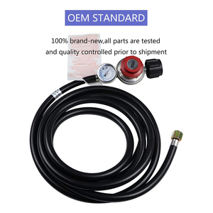 4ft 0-30psi מתכווננת לחץ גבוה מווסת propane מד <span class=keywords><strong>lp</strong></span> גז גריל צינור הרגולטור