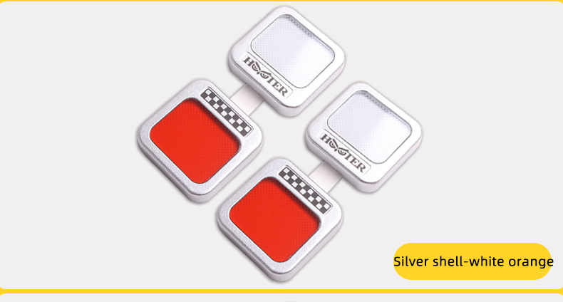Argent blanc orange
