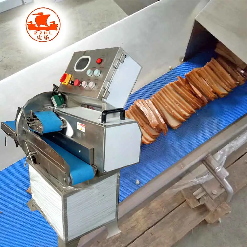 Máquina de corte Industrial automática para carne de ternera, cortadora de pescado