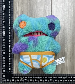 11.02 inch/28 cm fug agler quái vật đồ chơi sang trọng-Lớn răng Funky sang trọng, mềm Thú nhồi bông Keychain, dễ thương xấu xí búp bê cho quà tặng - Product Image 2