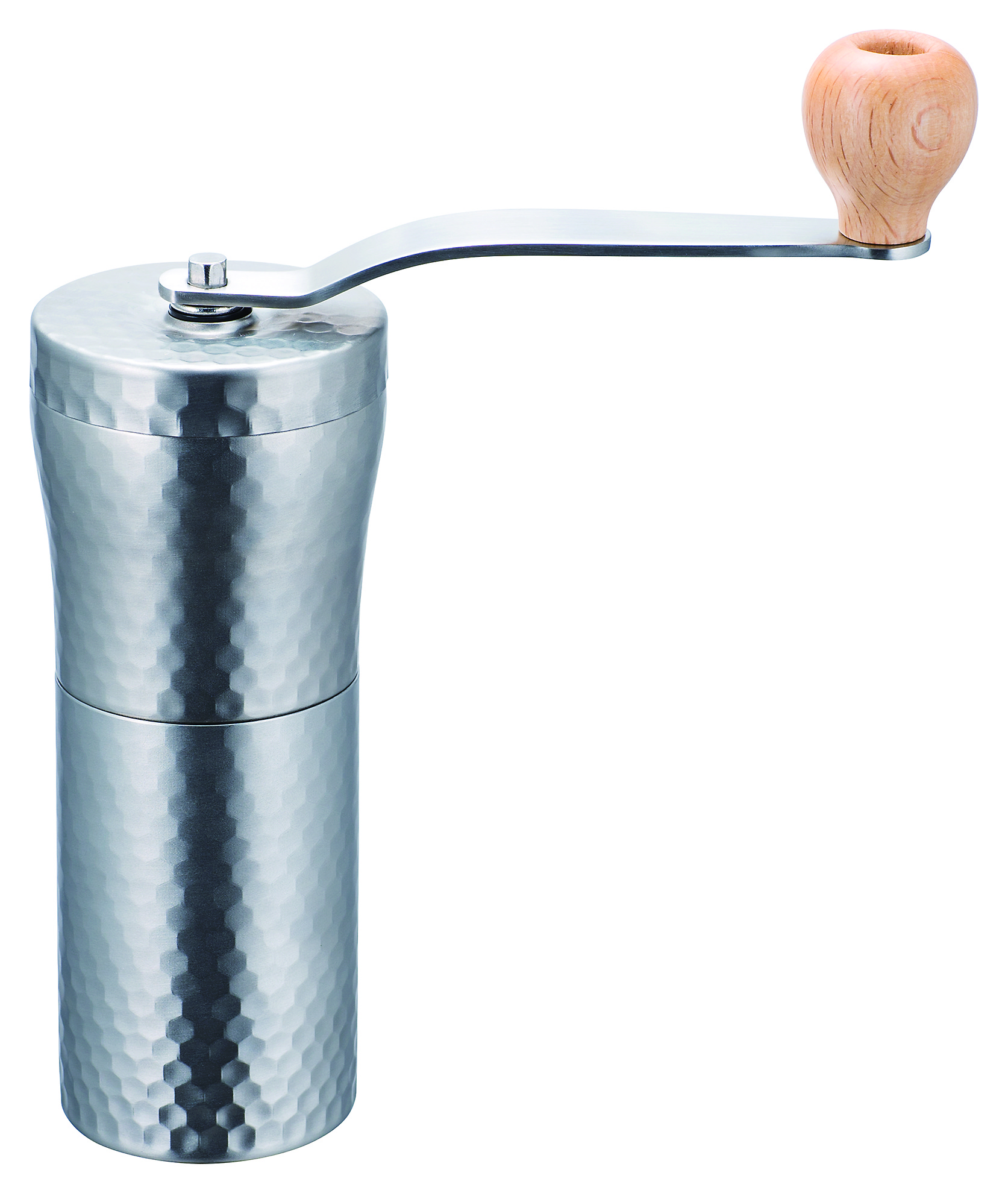 MILLU Ceramic Stainless steel coffee grinder Hammered