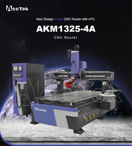 Precio del distribuidor Máquina enrutadora Cnc de madera 3D Acrílico Plástico Alucobond Corte 1325 Enrutador Cnc con configuración personalizable - Product Image 2