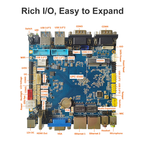Liontron RockChip RK3568 Development Board Dual Gigabit Ethernet Expandable SATA / SSD Supports Linux Android 11 / Debian10 - Product Image 6