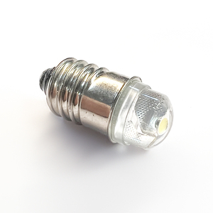 หลอดไฟ3V 0.5W 3800-4100K LED เปลี่ยนหลอดไฟไฟฉายโคมไฟฉุกเฉินทำงานหลอดไฟ