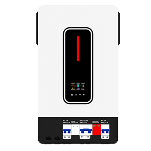 Inversor solar híbrido serie 8.2kw 10.2kw en 2 MPPT entrada fotovoltaica dual salida dual en protección de disyuntor