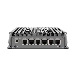 ZW006-B <strong>Network</strong> Server Industrial Mini PC Soft Router I7 10510U I5 10210U I3 10110U 6x2.5G LAN Support 4G Module Gateway <strong>Compute</strong> - Product Image 1