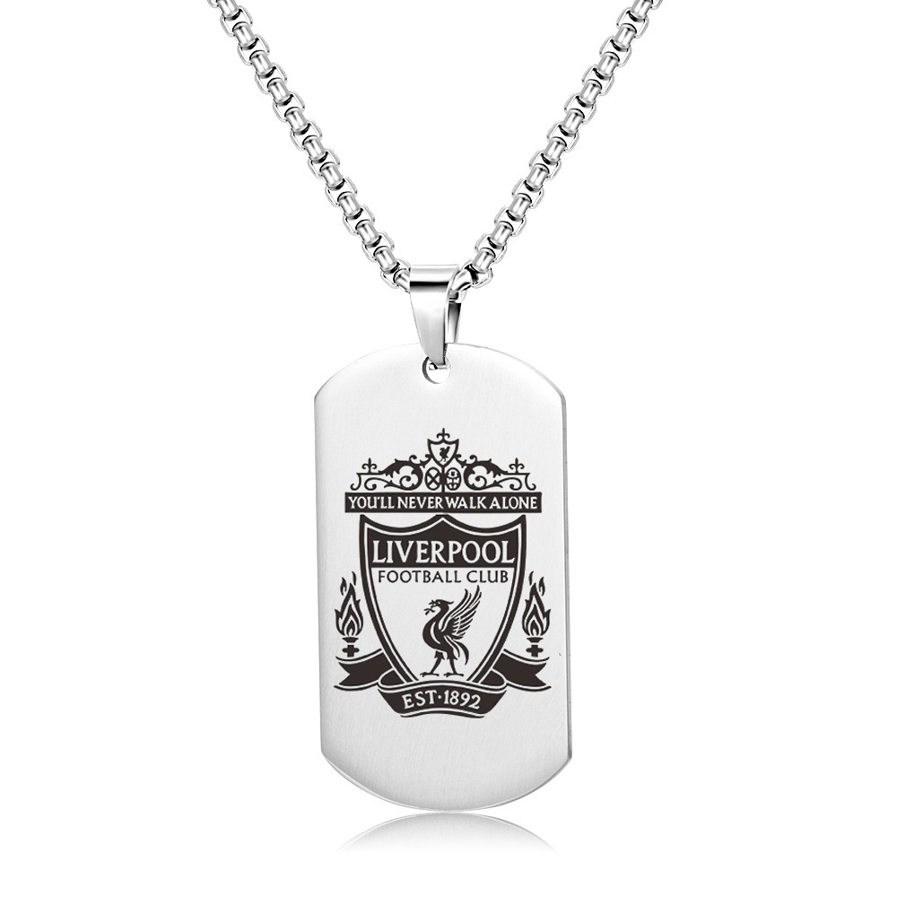 Collier couleur acier Liverpool