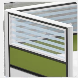 Los escritorios de oficina modulares de madera con gabinetes de almacenamiento y escritorios de computadora de estilo moderno están disponibles para venta al por mayor - Product Image 5