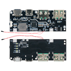 QC4.0 <strong>QC3.0</strong> LED Dual USB 5V 4.5A 22.5W Micro/Type-C Mobile <strong>Power</strong> <strong>Bank</strong> 18650 Charging Module Temperature/Circuit Protection ICs - Product Image 1