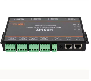 High Flying HF5142B 4 puertos Serial Network Server FreeRTOS Device RS232/RS485/RS422 a Ethernet Converter TCP IP Telnet Modbus - Product Image 1