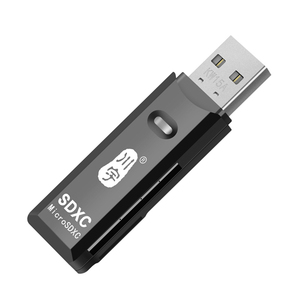 Lettore di schede di memoria C296 2.0 USB con Slot per schede TF supporto massimo 512GB Micro TF Flash lettore di schede SD per Computer - Product Image 2
