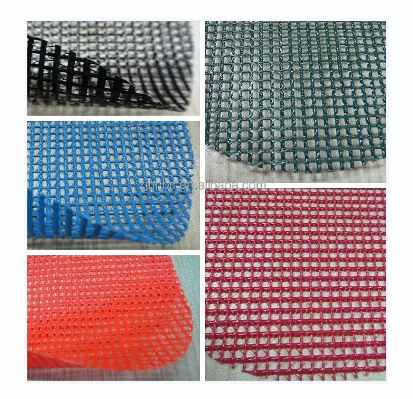 Textile Fabric With PVC Coated For Scaffold Safety Netting