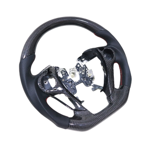 Volant durable en fibre de carbone pour Accord 9th Gen 15-21 Odyssey Elysion Poignée absorbant la sueur et antidérapante - Product Image 4