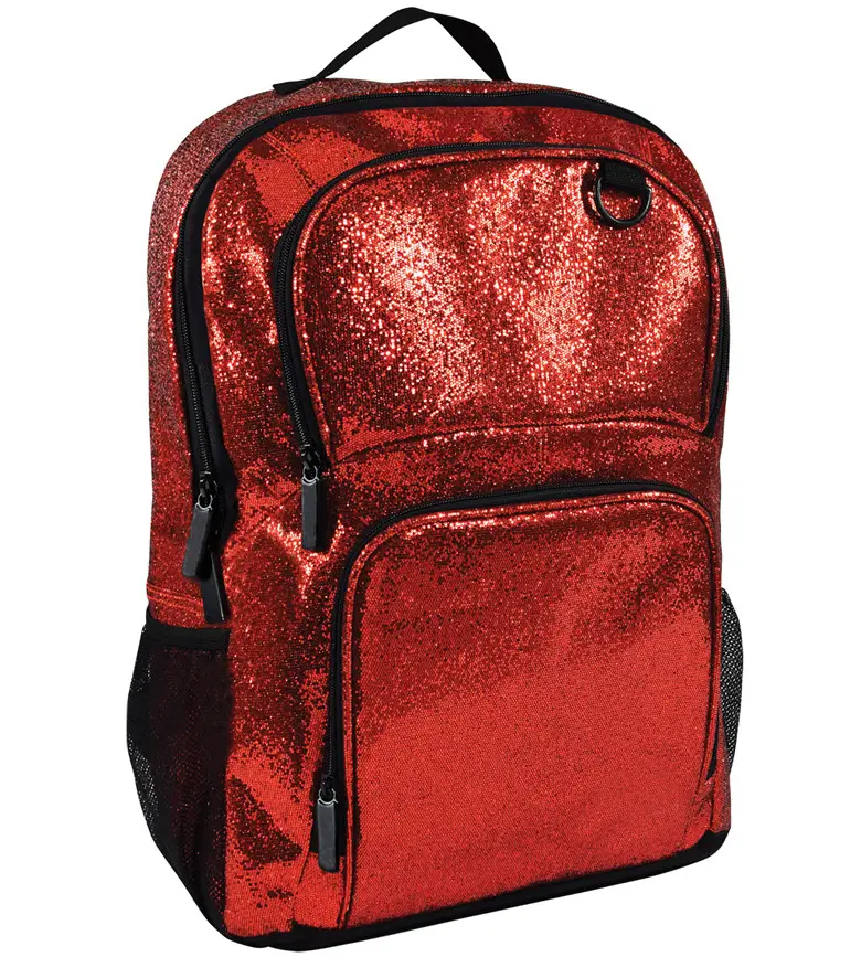 Пользовательский танцевальный Блестящий рюкзак для девочек, блестящий рюкзак