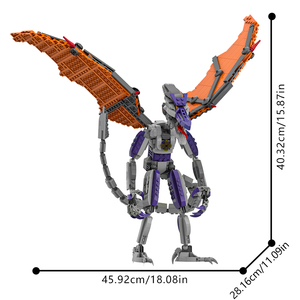 Funbuild โมเดลกัปตันโจรสลัดอวกาศ MOC-201894ไซบอร์กของเล่นตัวต่อปริศนาชุดตัวต่ออิฐแบบ DIY - Product Image 5
