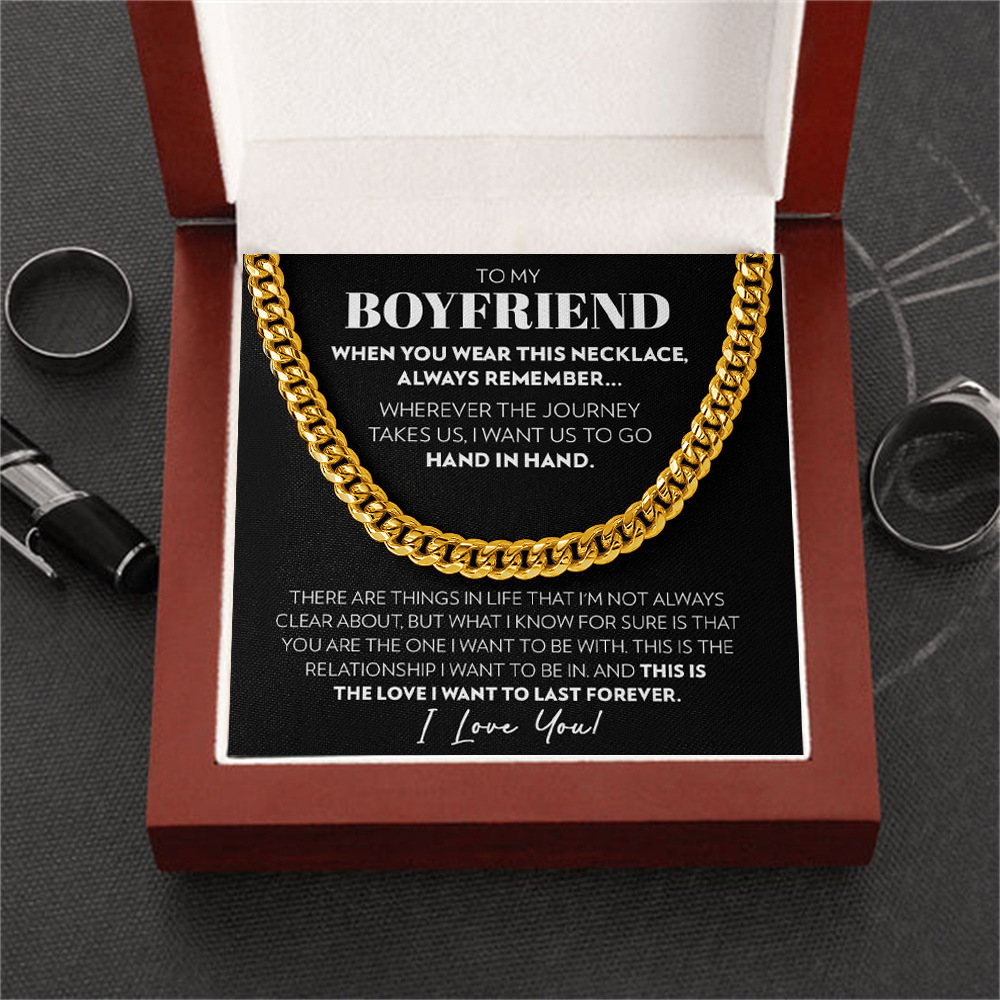 Necklace (Gold) + A Card Light Box