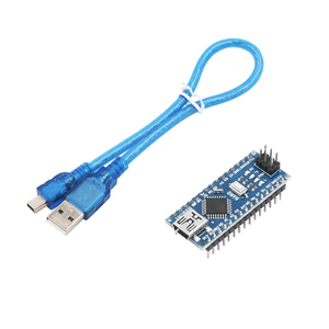 MINI USB NANO V3.0 CH340 CH340G 5V 16M Atmega328 atmegaarduino mikro denetleyici devre kartı modülü Arduino Nano için kablo ile - Product Image 4