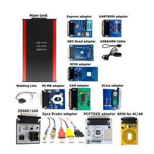 Iprog+ Iprog Pro Programmierer V87 Programmierer Ersetzen Sie Carprog Digiprog Tango Iprog+ ECU-Programmierer mit Adaptern