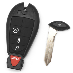 เคสกุญแจรีโมทรถยนต์3ปุ่มสำหรับ D-odge R-AM 2013 2014 2015 J-EEP Cherokee 2014 2015 - Product Image 3