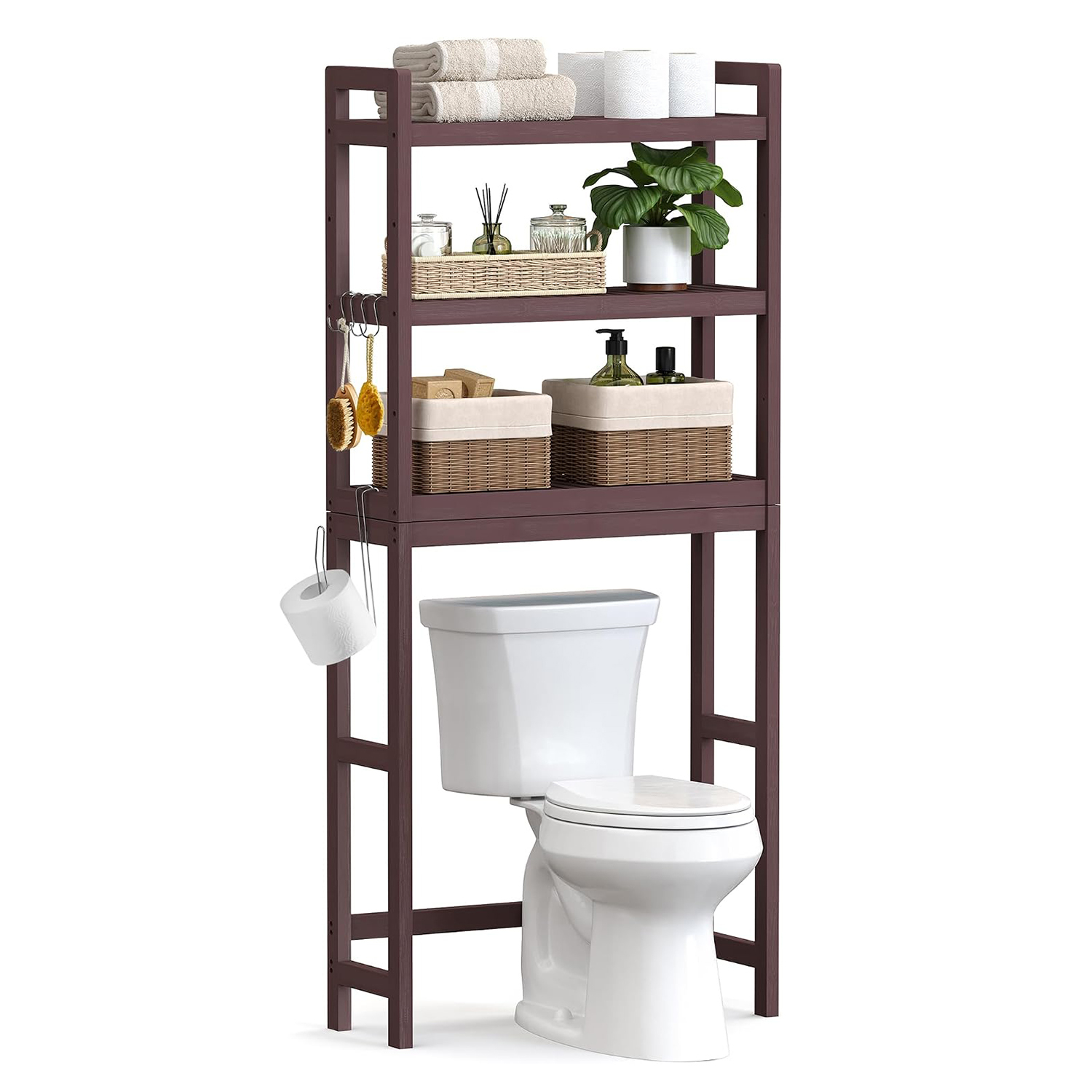 Marron 3 niveaux (170 cm H)
