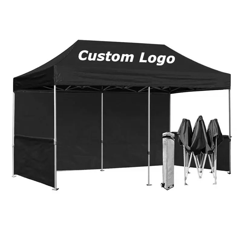 خيمة مطبوعة مخصصة عالية التحمل للمعارض التجارية من الألومنيوم 3x6م المنبثقة مظلة لإقامة المناسبات