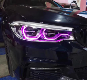 Toptan CSL stil DRL modülü BMW F90 M5 5 serisi 2017-2020 G30 LED far sarı DRL modülü kırmızı mor yeşil LED kurulu - Product Image 5