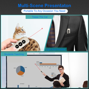 2.4 Wireless GHz PowerPoint telecomando presentatore puntatore Laser rosso per Mac OS Windows PPT/Google diapositive gamma 50m - Product Image 5