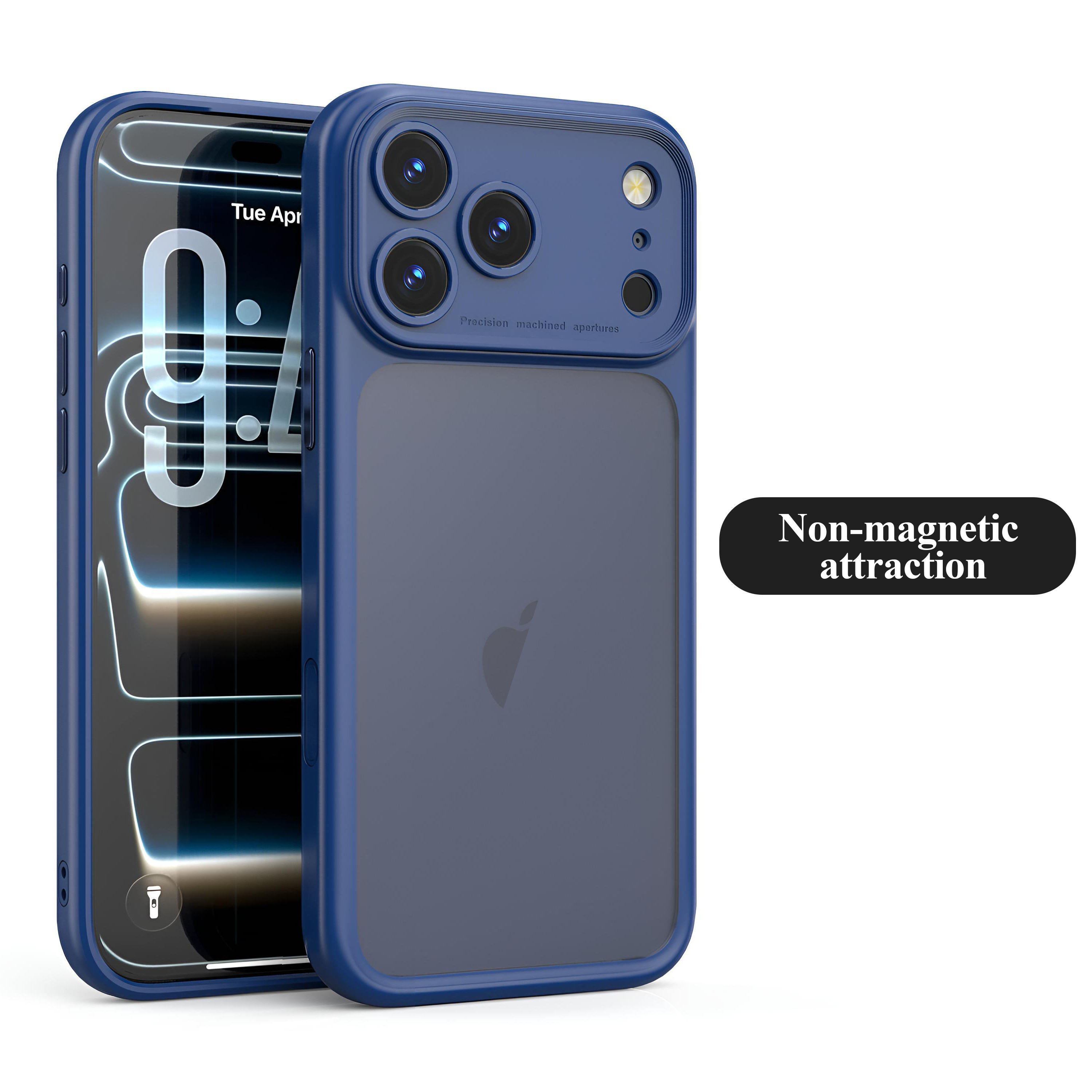 สีน้ำเงิน - ไม่มีแม่เหล็ก