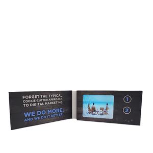 The Factory Customizes 2.4-inch <strong>Video</strong> Greeting Cards for Promotional Activities, LCD <strong>Video</strong> Players and Electronic Business Cards - Product Image 1