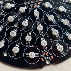 2 adet/grup-54x3w RGB LED ışık paneller (194mm194mm) - Led Par ışık özel aksesuarlar (24V) - Product Image 5