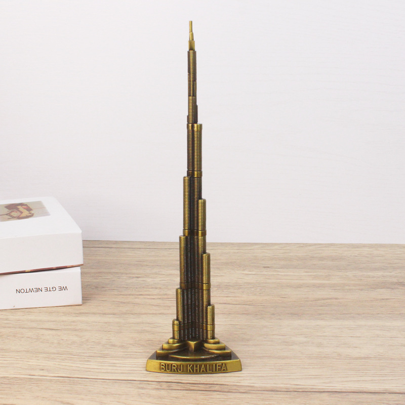 Tour Burj Khalifa bronze 25cm