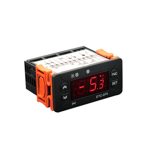 Controlador de humedad de cámara fría y controlador de temperatura digital Termostatos LED Instrumentos táctiles fáciles - Product Image 4
