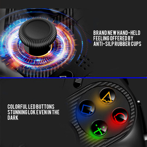 Con función de programación de vibración para adaptador de controlador de juego PS4 para Android PS3 Gamepad inalámbrico