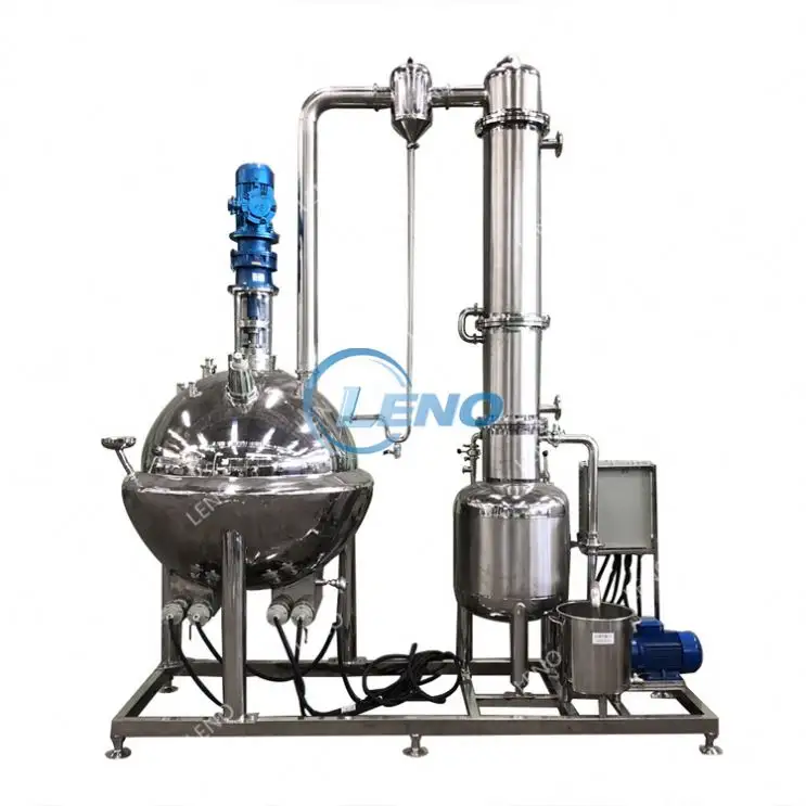 Herbal processing machine vacuum low temperature juice ball concentrator