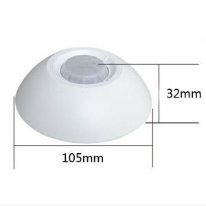 12V cablato PIR rilevatore di movimento allarme sensore a infrarossi rilevamento NC Ceilling installazione montato sensore a infrarossi - Product Image 4