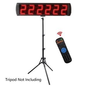 GX grande 5 pollici numero di Display conto alla rovescia elettronica cotup LED orologio digitale sport temporizzazione Timer per eventi di corsa - Product Image 5