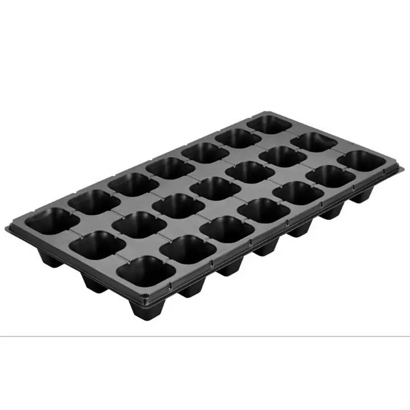 4 8 15 21 32 50 72 98 105 128 200 288 Cells PS Plastic Seed Starting Grow Germination Tray for Greenhouse Vegetables Nursery