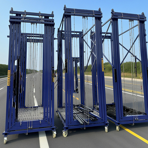 La plataforma elevadora de construcción Source Factory tiene una fuerte capacidad de carga, es estable y segura, y es un andamio eléctrico - Product Image 1