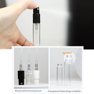 Mini 2Ml 3Ml 5Ml Lege Navulbare Draagbare Doorzichtige Glazen Spuitflessen Met Zeefdruk Plastic Spray <span class=keywords><strong>Top</strong></span> Pocket Parfum - Product Image 2