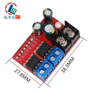 Super L298N 5AD 5A a doppia direzione motore a corrente continua modulo di controllo della velocità PWM due H-ponte telecomando-per alimentazione PCBA PCB - Product Image 3