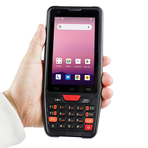 Inventario portátil Android resistente Industrial PDA de mano 2D escáner de código de barras 4G móvil NFC Terminal de datos para almacenes - Product Image 1