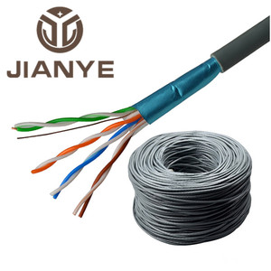 Lan <span class=keywords><strong>cat5e</strong></span> solido 305e AWG24 UTP <span class=keywords><strong>FTP</strong></span> SFTP CFTV cavo dati di rete