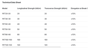 Nuolian sợi dọc đan Polyester geogrids 30kn-120kn 5 + năm bảo hành giữ lại bức tường đường lái xe đường xây dựng gia cố - Product Image 6