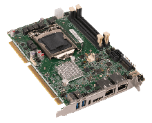 IEI HPCIE-Q470半尺寸PICMG 1.3中央处理器卡支持LGA1200英特尔第10/11代酷睿i9/i7/i5/i3奔腾赛扬中央处理器