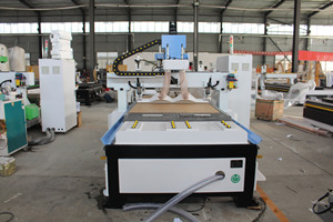 Enrutador CNC ATC husillo instalación horizontal pequeños enrutadores CNC 5 ejes ATC de la fábrica Jinan - Product Image 6